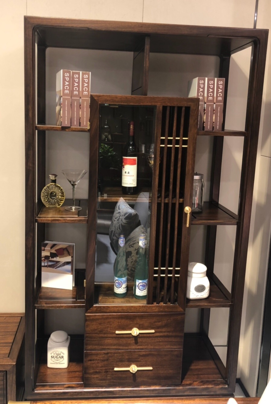 �����ˣ��ڽ�ľ�߾ƹ� 960*430*1900